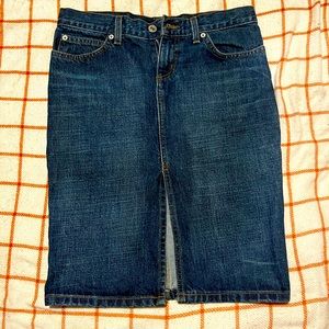 Juicy couture denim skirt